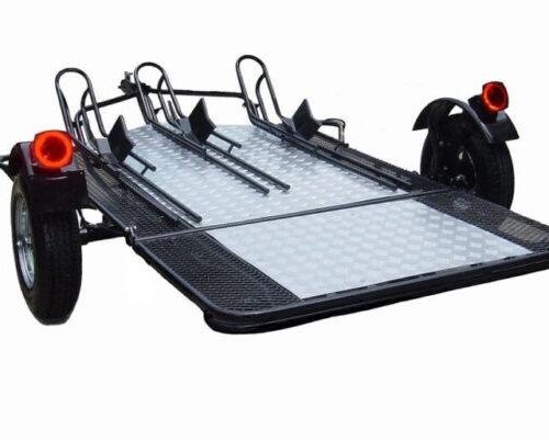Trinity 3-rail motorcycle trailer Mt3
