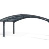 Palram – Canopia Arizona Wave Double Carport – 19′ x 16′ x 9′ – Gray/Gray