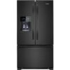 Whirlpool – 24.7 Cu. Ft. French Door Refrigerator – Black