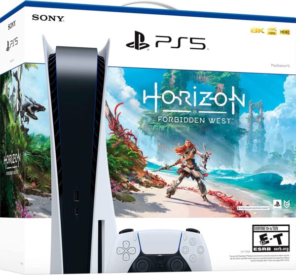 Sony PlayStation 5 PS5 Blu-ray Horizon Forbidden West Console Bundle