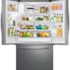 Samsung RF27T5501SR 36″ Stainless Steel French Door Refrigerator with Family Hub 26.5 cu. ft. Capacity and LED Lighting