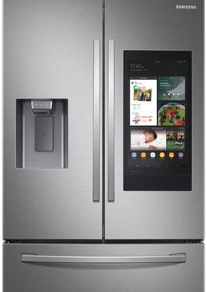 Samsung RF27T5501SR 36″ Stainless Steel French Door Refrigerator with Family Hub 26.5 cu. ft. Capacity and LED Lighting