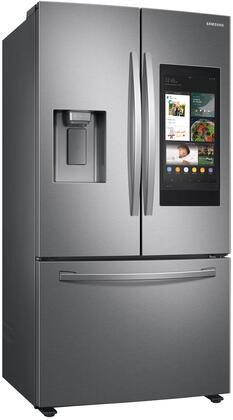 Samsung RF27T5501SR 36″ Stainless Steel French Door Refrigerator with Family Hub 26.5 cu. ft. Capacity and LED Lighting