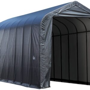 Palram – Canopia | Yukon 11×17 Storage Shed, Gray 11′ x 17′