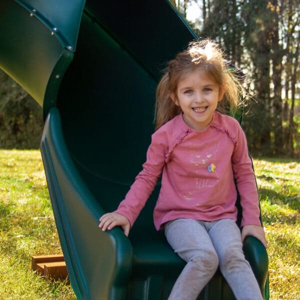Outing w/ Tube Slide Swing Set