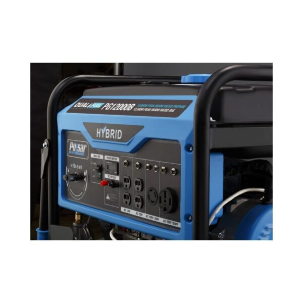 Pulsar Generator 120/240V 457cc 4 Stroke Dual Fuel Portable