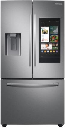 Samsung RF27T5501SR 36″ Stainless Steel French Door Refrigerator with Family Hub 26.5 cu. ft. Capacity and LED Lighting