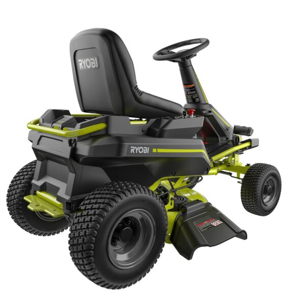 Ryobi 30 in. 50 Ah Battery Electric Rear Engine Riding Mower