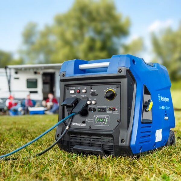 Westinghouse iGen4500cv Portable Inverter Generator 4500 Peak & 3700 Rated Watts with Co Sensor