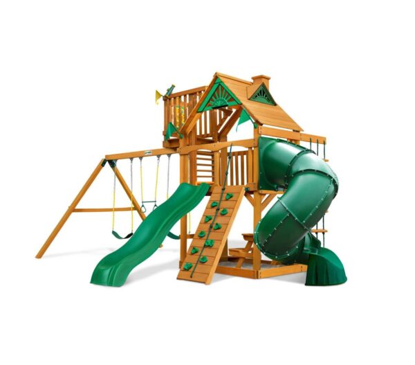 Mountaineer w/ Sky Loft Swing Set
