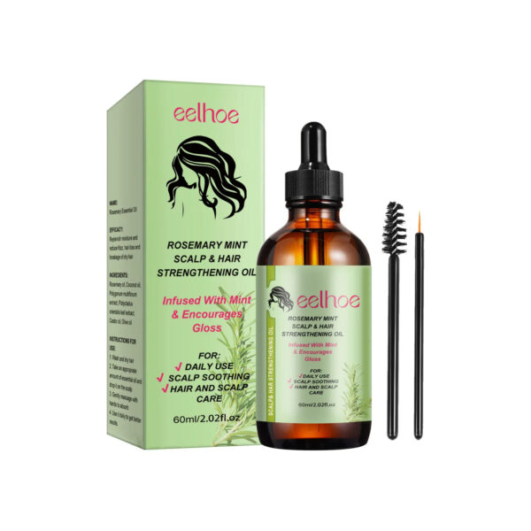EELHOE Rosemary Oil Hair Growth Treatment for Damaged Hair Strengthening Woman Hair Care Products Organic Rosemary Essential Oil
