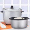 Rice Cooker Liner Nonstick Inner Pot Stainless Household Replacement Parts Slow Spares Bowl Intelligent