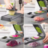 Multifunctional Vegetable Cutter Shredder Home Slicer Kitchen Grater Potato Dicing and Shredding Tool