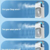 3 In 1 Fan AIr Conditioner Household Small Air Cooler LED Night Light Portable Humidifier Air Adjustment Fan Office Home Fan New
