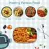 2-In-1 Electric Heating Lunch Box Car