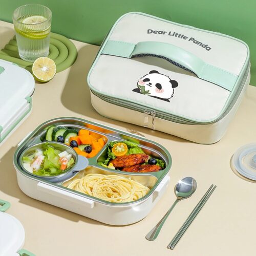Stainless Leakproof Lunch Box Panda for Kids