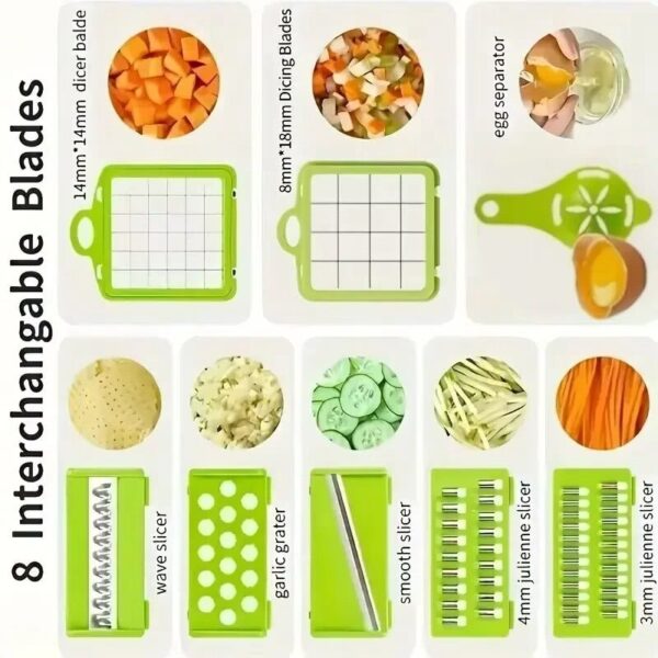 16-in-1 Multifunctional Vegetable Chopper