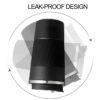 Stainless Steel Thermal Coffee Cup – 380ml / 510ml Insulated Travel Mug for Car & Office