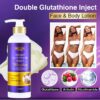 AILKE Whitening Cream, Glutathione Body Lotion for Brighter Skin, Reduce Dark Spots, Black Spots, Moisturizing, Even Skin Tone
