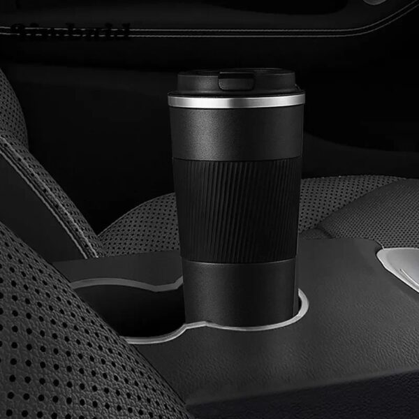 Stainless Steel Thermal Coffee Cup – 380ml / 510ml Insulated Travel Mug for Car & Office
