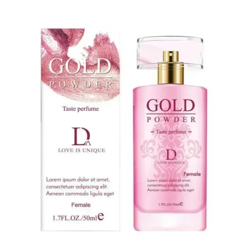 Duai Gold Powder Taste Flirting Perfume for Men and Women Couples Long Lasting Pheromone Sex Perfume Spray